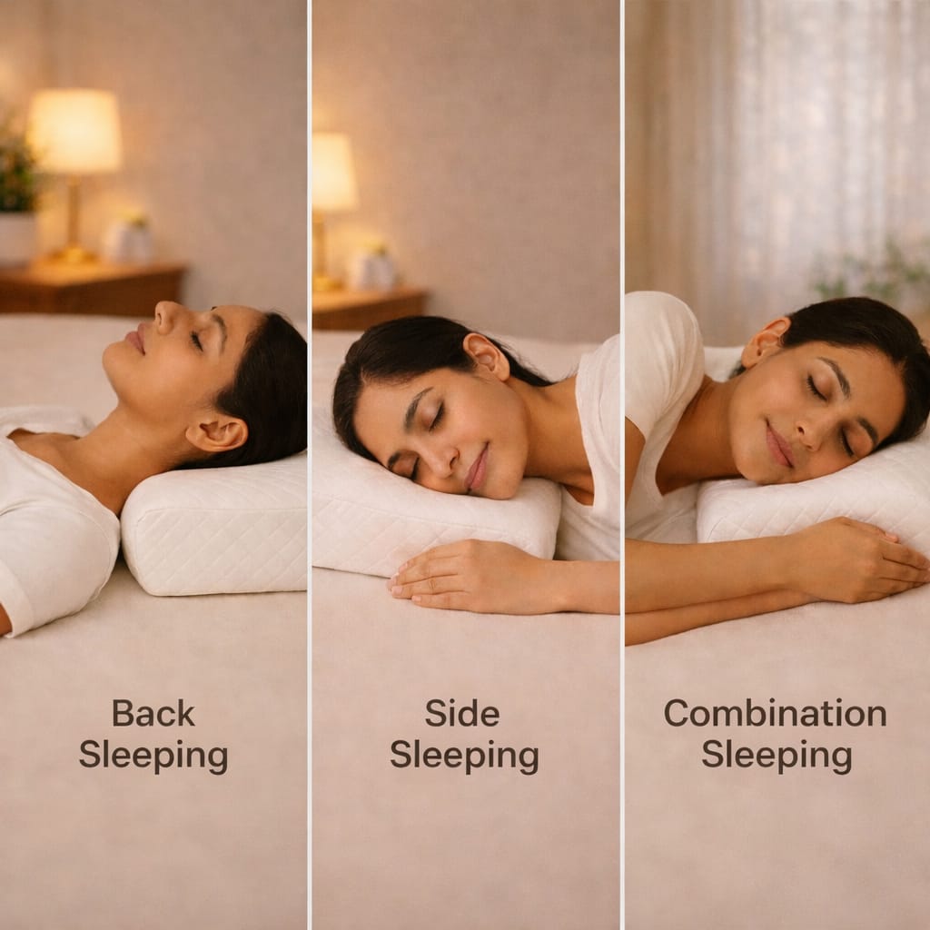 Orthopedic Cervical Pillow – Premium Memory Foam Neck & Head Support